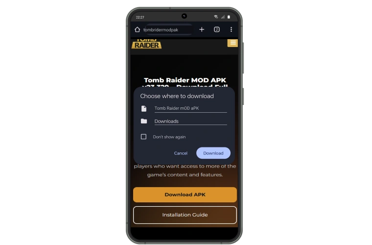 Where to download Update Tomb Raider APK