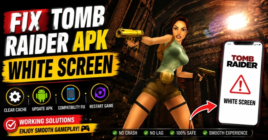 Raider APK Show a White Screen