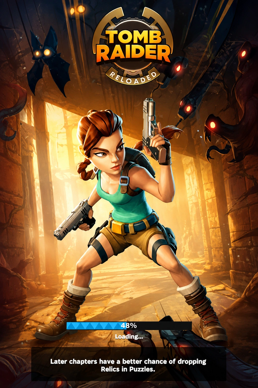 Tomb Raider APK Stuck on reLoading
