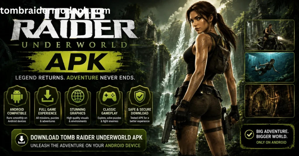 Tomb Raider Underworld Gameplay